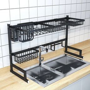 Escorredor Suspenso Inox - Economize Espaço e Organize Sua Cozinha!