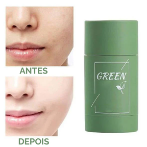 Máscara de Chá Verde  Limpeza Profunda Cravos e Espinhas