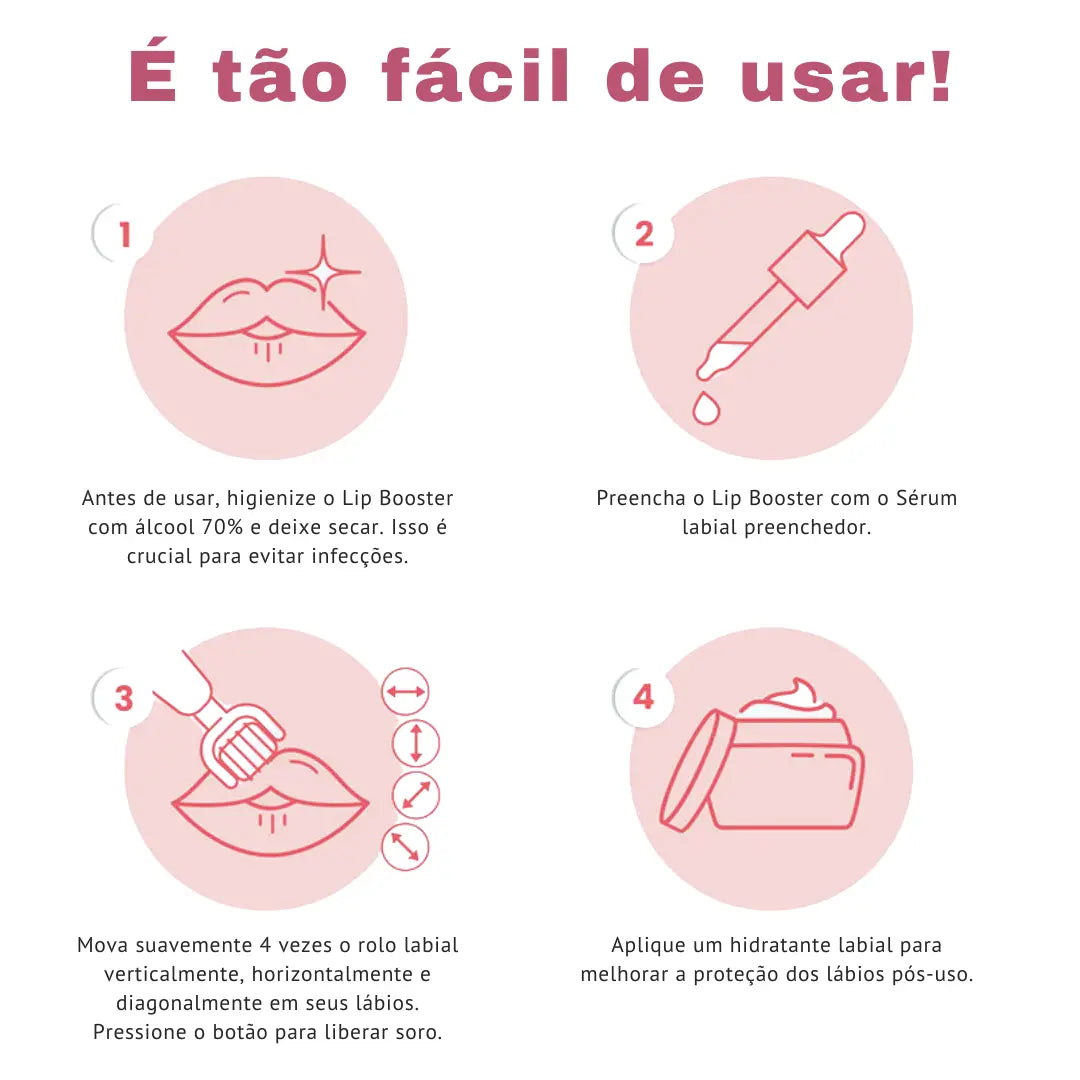 KIT Lábios Perfeitos & Volumosos Naturalmente