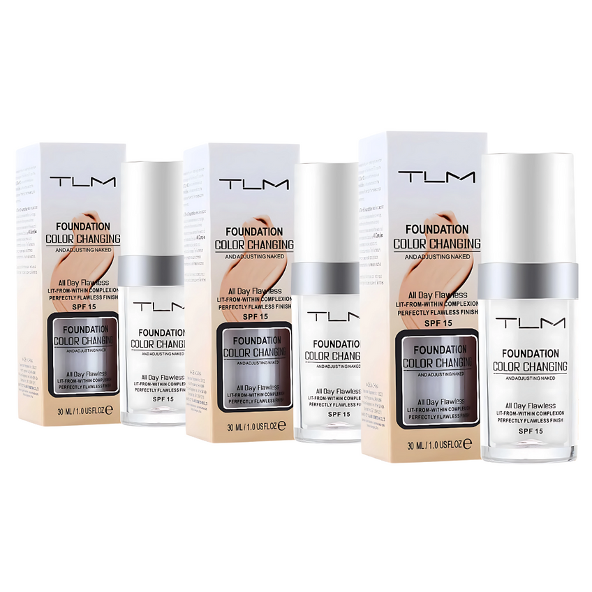 Base TLM 4 em 1 | Cobertura Perfeita e Ajuste Personalizado ao Seu Tom