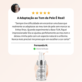 Base TLM 4 em 1 | Cobertura Perfeita e Ajuste Personalizado ao Seu Tom