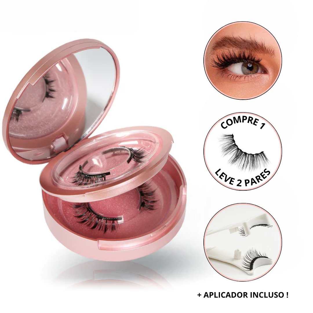 AureaLashes² | Cílios Magnéticos em Dobro (Com Aplicador Grátis)