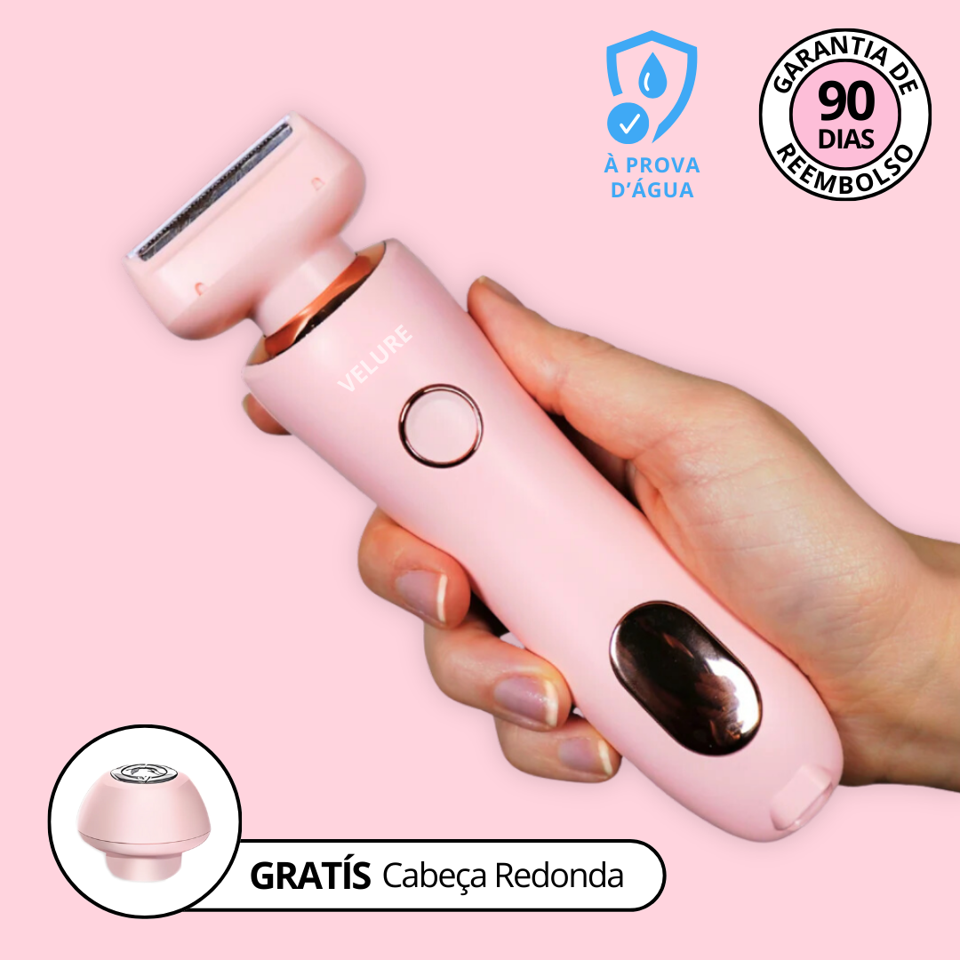 Depilador 2 em 1 Velure™ | À Prova D'Água