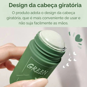 Máscara de Chá Verde  Limpeza Profunda Cravos e Espinhas