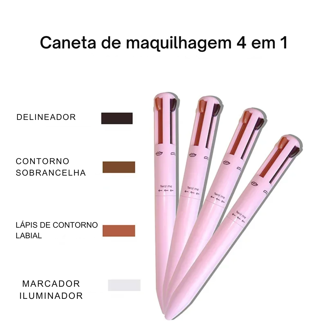 Caneta Maquiadora 4 em 1