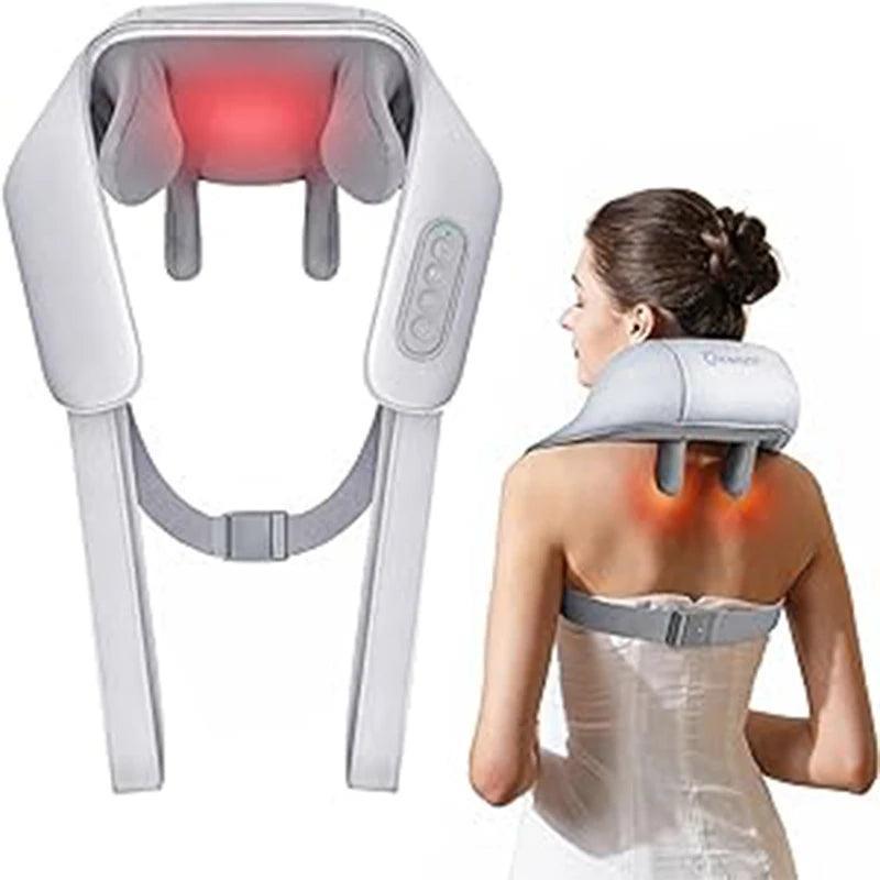 Massageador CalminZen® Para Pescoço, Costas, Pernas e Ombro