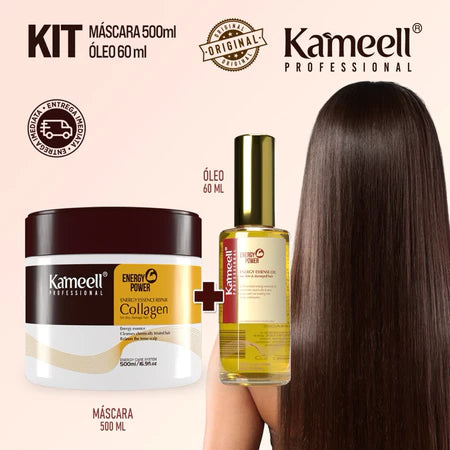 Máscara de Colágeno Karseell | Tratamento Capilar 500ml